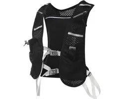 Hardloop Hydratatie Vest - Uniseks - Ultralicht 200g - Ademend Mesh - 7 Zakken - Reflecterende Stroken - Verstelbare Borstband - 1.5L Water Reservoir - Voor Hardlopen & Outdoor Sporten