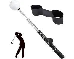 Golf Swing Trainer Set – Swing trainer en swing band – Golfaccesoires – Geschikt voor Beginners , Professionals