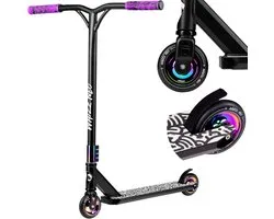 Lionelo Whizz Step – Roues PU 110 mm – Guidon T-Bar – Capacité 100 kg – Roulements ABEC-9 – Pour garçons et filles