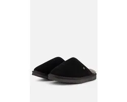 Warmbat Classic Unisex Suede Unisex Sloffen - Zwart