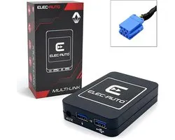 SnelShoppen - Bluetooth Interface USB MP3 Renault Auto - Hands-Free Streaming Audio - Oplader - Jack Plug - Onzichtbare Flush Behuizing - Originele Au