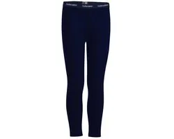 Icebreaker 260 Tech Merino Leggings Blauw 10 Years Kinderen