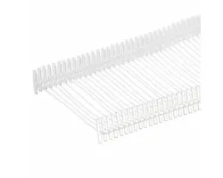 50mm Textielpins / 5.000 stuks Riddersporen / Tag Pins - Transparant