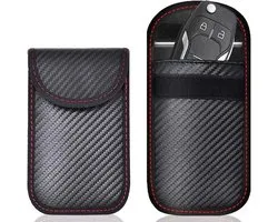 RFID Anti Diefstal Auto Sleutel Hoesje - Kooi van Faraday - Autosleutel RFID Antidiefstal - Keyless Entry - Signaal Blocker - Anti Diefstal - Anti Skim Autosleutel RFID Antidiefstal - RFID Luxe Hoes - Keyless Entry Beschermdoos