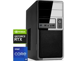 Intel Desktop PC met Core i9 12900F - RTX 3050 - 32GB RAM - 1000GB NVMe M.2 SSD - WiFi - Bluetooth - Windows 11 Pro (DT-372599)