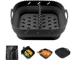 Moule de cuisson en Silicone pour friteuse à air chaud avec cloisons - Convient à différents modèles