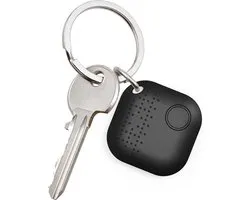 Nieuwste model iTrack 2© zwart - Smart Keyfinder 2023 - GPS tracker - Bluetooth sleutelvinder - Sleutelvinder - Multifunctionele sleutelhanger - Geschikt voor iOS en Android - Mat Zwart - WVspecials