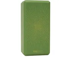 Yogablock yogiblock® basic - art collection - sparkling sunray - kiwi