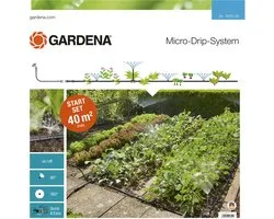 GARDENA Micro Drip System Bloembed En Moestuin Startset Druppelsysteem - 25 Meter