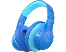 EarFun K4 Kids - Draadloze Kinderkoptelefoon - 85 dB Volumebegrenzing - LED Verlichting - 90 uur Batterijduur - Opvouwbaar - Paars