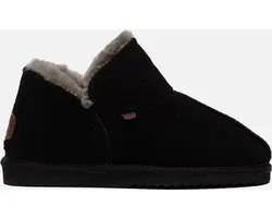 Warmbat Willow Suede Dames Sloffen - Zwart