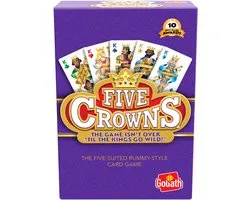 Goliath Five Crowns - Jeu de cartes - Jeu familial - Jeu de stratégie