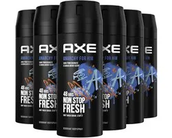 6x Axe Deospray Anarchy pour lui 150 ml