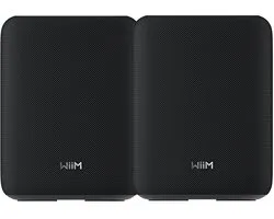 WiiM Sound LITE Twin Pack Draadloze stereoluidspreker Wit 100 W