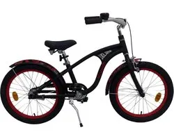 Volare Miracle Cruiser Kinderfiets - Jongens - 16 inch - Mat Zwart - Prime Collection