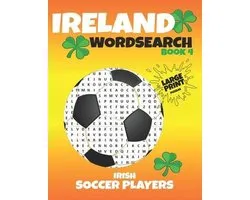 Ireland Wordsearch - Book 4 - Irish Soccer Players