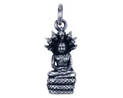 Pendentif Collier Bouddha Argent - Anniversaire Samedi