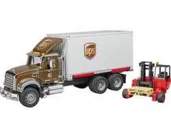 BRUDER Camion Mack Granit Ups Avec Tire Palette