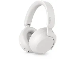 PHILIPS TAH8000EWT/00 - Over-Ear Koptelefoon - Noise Cancelling Pro - Hi-Res Audio - Tot 70 Uur Batterijduur - Bluetooth 5.4 - Multipoint - Auracast - Vervangbare Batterij - Wit