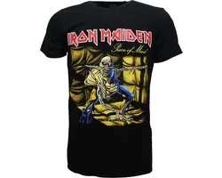 Iron Maiden Piece Of Mind T-Shirt - Officiële Merchandise - L