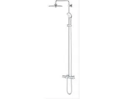 Grohe Euphoria system 260 système de douche avec robinet de bain thermostatique avec douche de tête Euphoria + douchette 110 massage ronde chrome