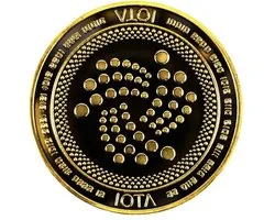 Scoby - Crypto-monnaie Iota - Pièce de collection - Crypto-monnaie - Objet de collection - Métal - Couleur or