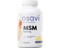 MSM - Methyl Sulfonyl Methaan - 2000mg - 120 Vegan Capsules - Osavi