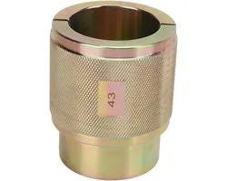 Motorcycle Fork Sealing Driver - Easy Installation - Carbon Steel Tool - Split Design - High Precision Performance - Durable Material - 43MM