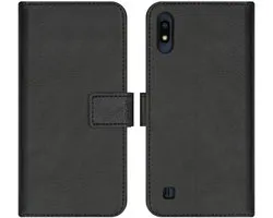 imoshion Hoesje - Geschikt voor Samsung Galaxy A10 - Luxe Bookcase - Zwart