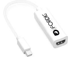 Adaptateur de câble ForDig Thunderbolt Port vers HDMI - Convient pour Macbook Air, Pro et iMac - Adaptateur de câble - 20 cm - Blanc