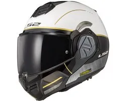 LS2 FF906 Advant Iron Matt White Black Jeans-06 2XL - Taille 2XL - Casque