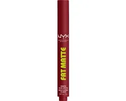 NYX Professional Make Up Fat Matte Lipstick - Comfortabele matte finish - Niet-uitdrogend gevoel - Berry Smooth - 3.5g