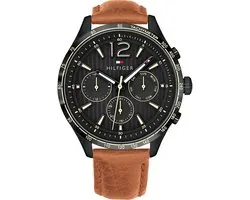 Tommy Hilfiger TH1791470 horloge heren - bruin - 46 mm