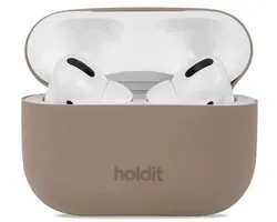 Holdit Silicone Case voor de Apple AirPods Pro / Pro 2 - Mocha Brown