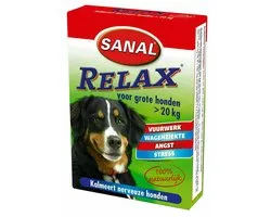 Sanal Dog Relax Kalmeringstablet Large > 20 kg 15 Tabletten