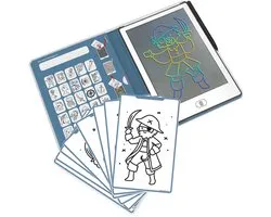 KIDYWOLF - KIDYDRAW MINI Tekentablet Voor Kinderen - Oceaan & Piraten thema - Educatief - 4+ jaar