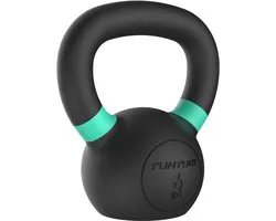 Tunturi Platinum Cast Iron Kettlebell - 6kg - Incl. gratis fitness app