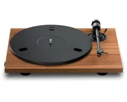 Platine vinyle Pro-Ject E1.2 Phono – Platine avec Préamplificateur Intégré – Comprend Élément Pick it MM E – Plug & Play – Noyer