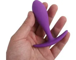 Banoch | Buttplug Trainer - Large - Deep Purple - paars siliconen