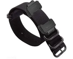 Bracelet de montre en nylon avec boucle en acier inoxydable - Pour Casio G-SHOCK DW5600, DW-6900, GW-M5610 et GW-5000 - Bracelet de rechange durable et confortable