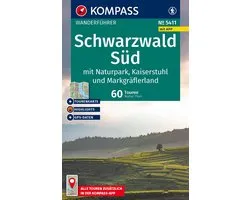 KOMPASS Wanderführer Schwarzwald Süd mit Naturpark, Kaiserstuhl und Markgräflerland, 60 Touren mit Extra-Tourenkarte