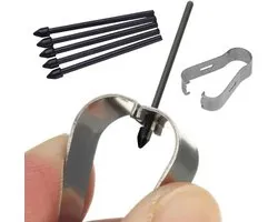 5 pièces S Pen Nibs Touch Pen Tip avec pince à épiler pour Samsung S6 S6lite S7 S7FE S7 + S8 S8 + Note10 Note20 S21Ultra S22Ultra