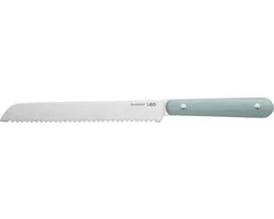 LEO Broodmes Glints Slate 20cm - Blauw -