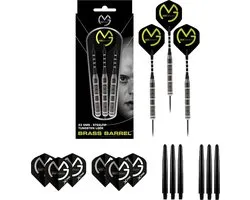 Michael van Gerwen Tungsten Look - 23 gram - inclusief dart flights & dart shafts - dartpijlen - Cadeau