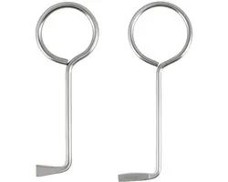 SolidKeus - 2-Piece Dietrich Set voor Deursloten