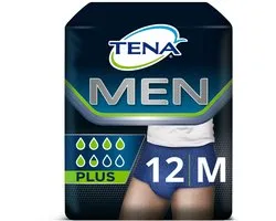 4x Tena Men Active Fit Pants Plus - Medium 12stuks/pak - 48st/karton