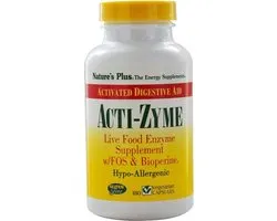 Acti-Zyme (180 Vegetarian Capsules) - Nature's Plus