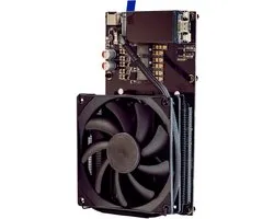 NerdQaxe++ Bitcoin Miner | 4.8TH/s 60-80W/TH | 4X BM1370 Chip (Antminer S21 Pro) | Wi-Fi | USB-C | AxeOS | Open Source | Made in Europe | Plug and Play Bitcoin Miner