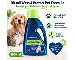 Bissell Shampooing pour tapis - Wash & Protect Pro Pet - Bissell - 1,5 litre