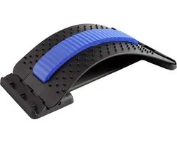 AJ-Sports Rugstretcher - Backstretcher - Posture corrector - Rugmassage - Rugklachten - Spijkermat - Blauw